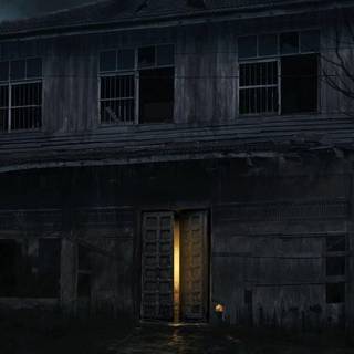 Dark mansion wallpaper