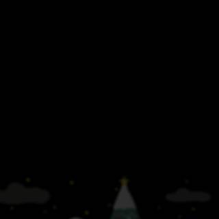 Dark Christmas aesthetic wallpaper