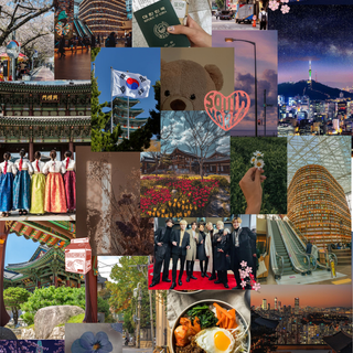 Korean collages wallpaper