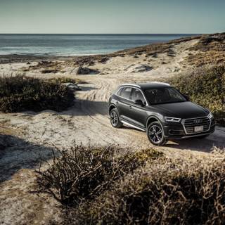 Audi beach wallpaper