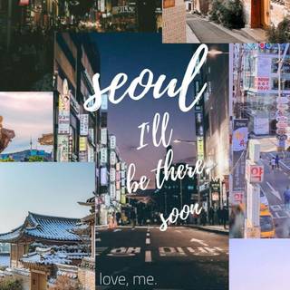 Korean collages wallpaper