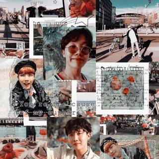 Korean collages wallpaper