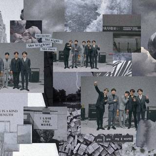 Korean collages wallpaper