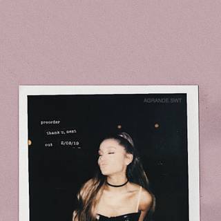 Thank U Next album wallpaper