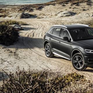 Audi beach wallpaper