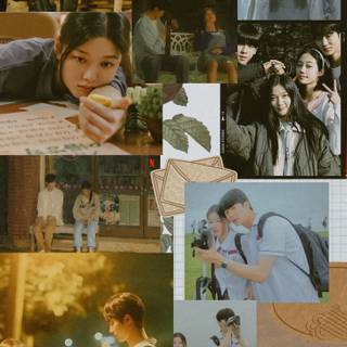 Korean collages wallpaper