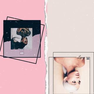Thank U Next album wallpaper