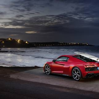 Audi beach wallpaper