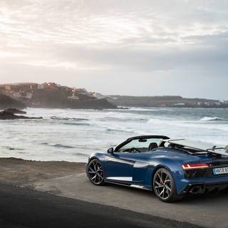 Audi beach wallpaper