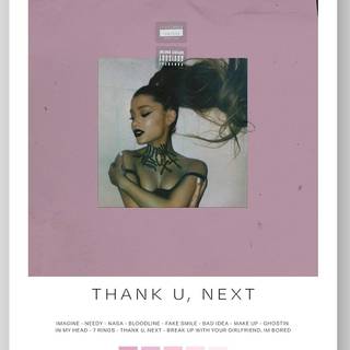 Thank U Next album wallpaper