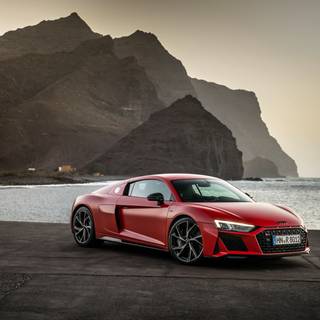 Audi beach wallpaper