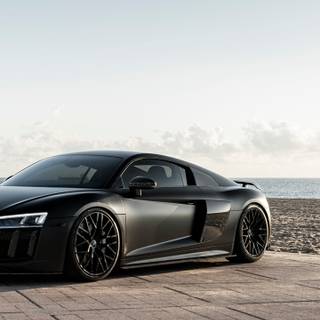 Audi beach wallpaper