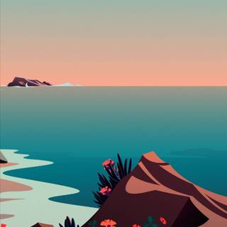 iPhone 12 art wallpaper