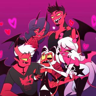 Striker Helluva Boss wallpaper