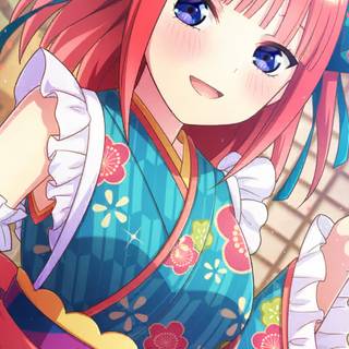 Nakano Nino phone wallpaper