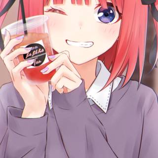 Nakano Nino phone wallpaper