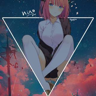 Nakano Nino phone wallpaper