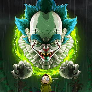 Rick and Morty iPhone 12 wallpaper