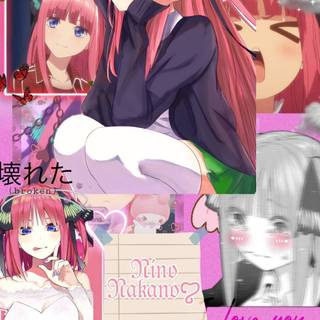 Nakano Nino phone wallpaper