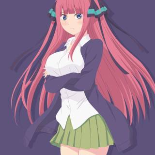 Nakano Nino phone wallpaper