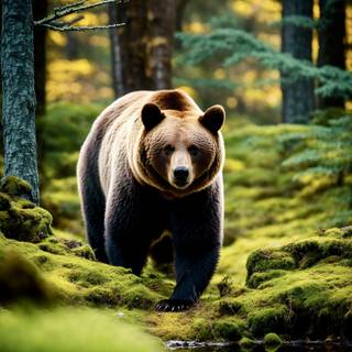 Grizzly bear iPhone wallpaper