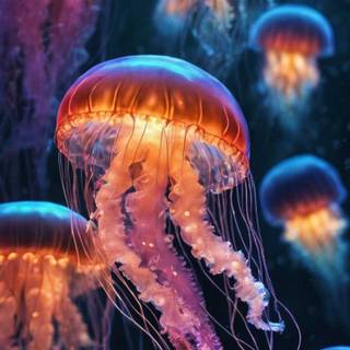 Jellyfish phone wallpaper