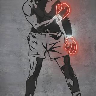 Muhammed Ali iPhone wallpaper