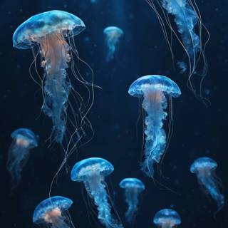 Jellyfish phone wallpaper