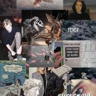 Grunge aesthetic phone wallpaper