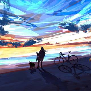 iPhone relax wallpaper