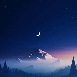 Flat iPhone wallpaper