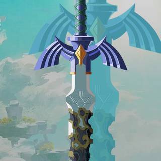 Master sword iPhone wallpaper