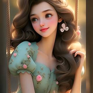 Beautiful girl phone wallpaper