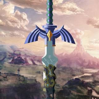 Master sword iPhone wallpaper