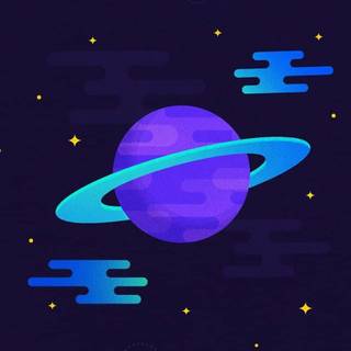 Flat iPhone wallpaper