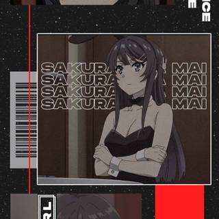 Mai Sakurajima iPhone wallpaper