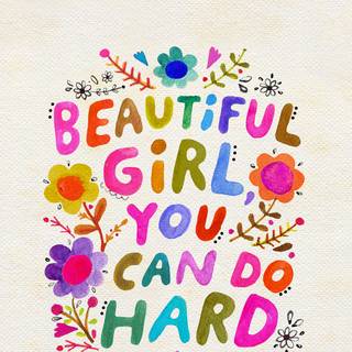 Beautiful girl phone wallpaper