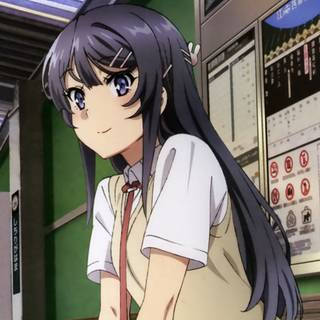 Mai Sakurajima iPhone wallpaper