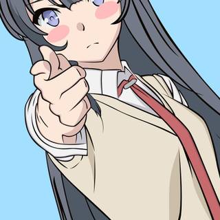 Mai Sakurajima iPhone wallpaper