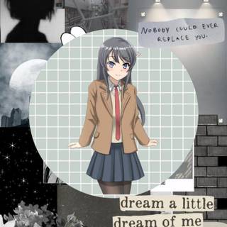 Mai Sakurajima iPhone wallpaper