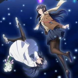 Mai Sakurajima iPhone wallpaper