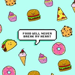 Phone food wallpaper