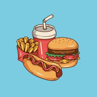 Phone food wallpaper