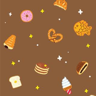 Phone food wallpaper