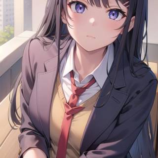 Mai Sakurajima iPhone wallpaper