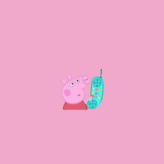 Pig phone wallpaper