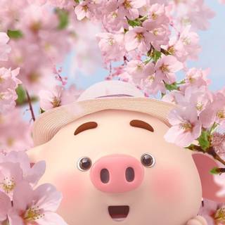 Pig phone wallpaper