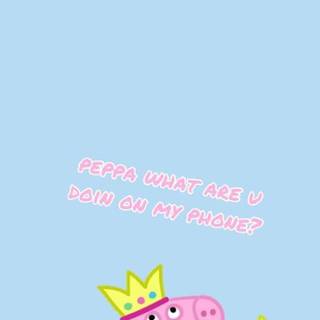 Pig phone wallpaper