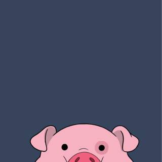 Pig phone wallpaper