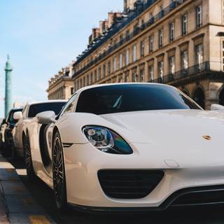 Porsche 918 Spyder iPhone wallpaper